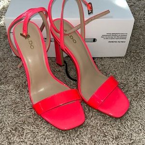 Aldo hot pink heels